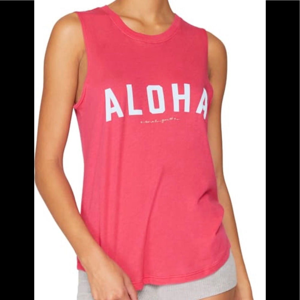 Spiritual Gangster Aloha Muscle Tank